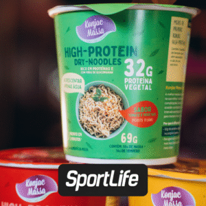 Macarrão instantâneo proteico? Versão chega com até 47g de proteína