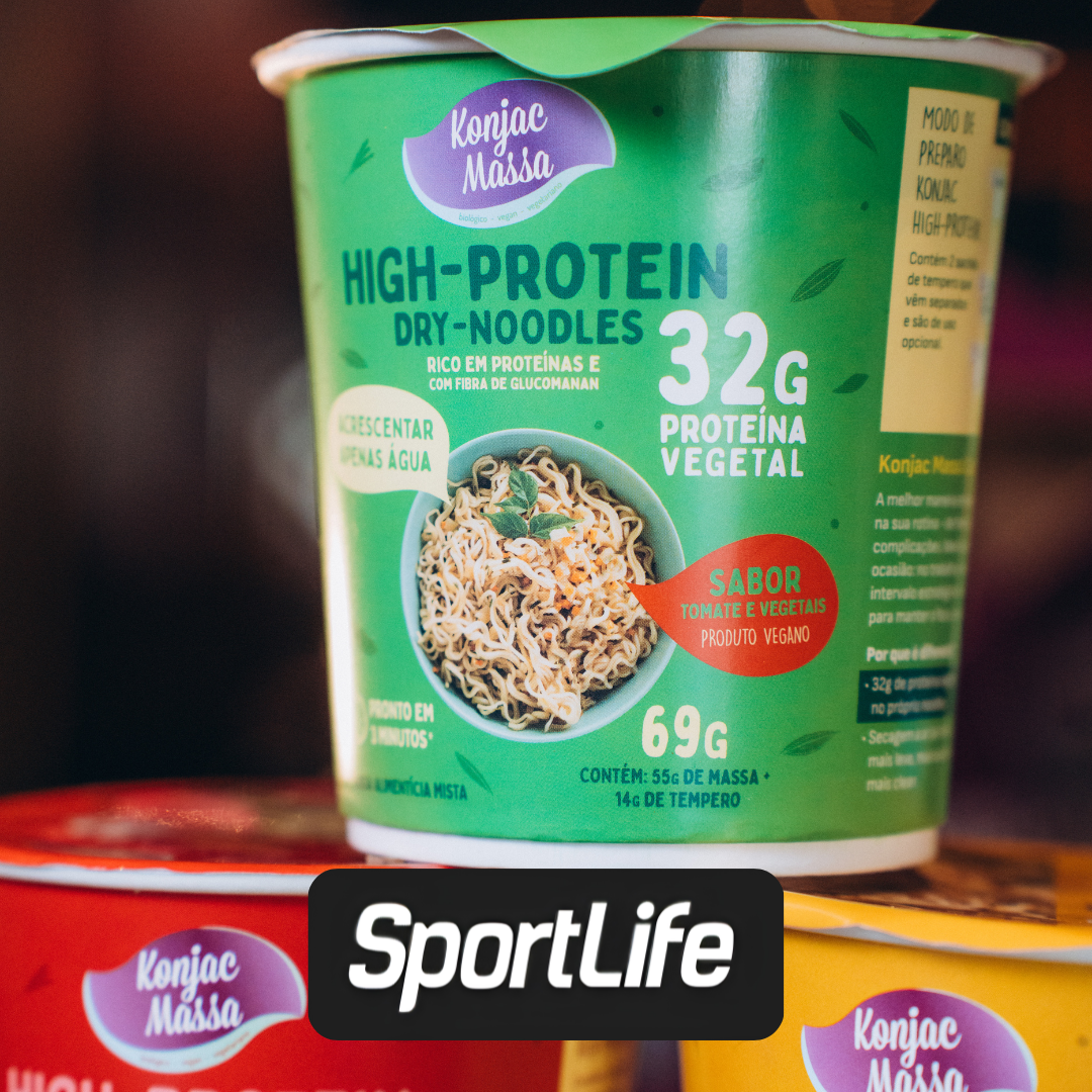 Macarrão instantâneo proteico? Versão chega com até 47g de proteína