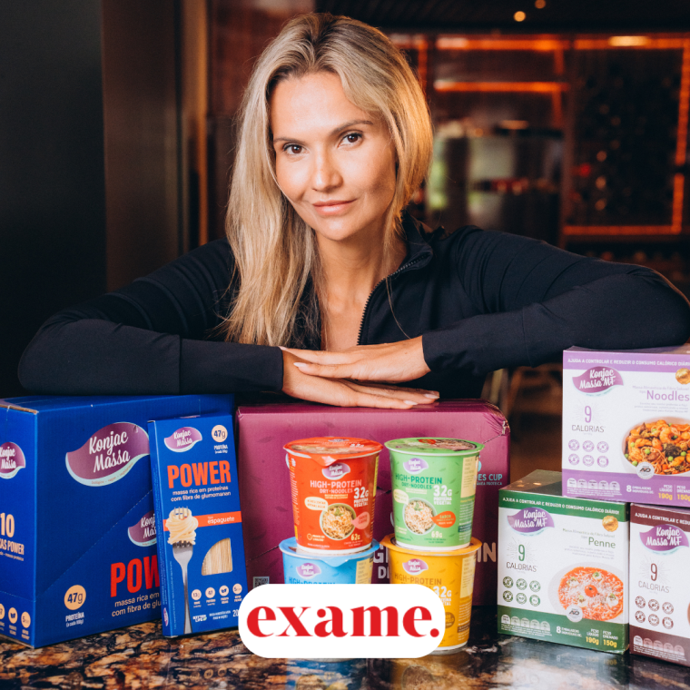 Macarrão instantâneo com proteína? Ela fatura R$ 30 milhões com um novo jeito de comer massas